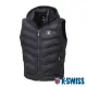 【K-SWISS】可拆式連帽羽絨背心 Down Vest-女-黑(199134-008)