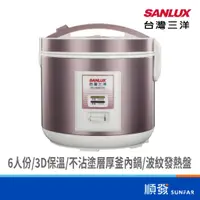 在飛比找蝦皮商城優惠-SANLUX 台灣三洋 ECJ-6061CTD 6人份 電子