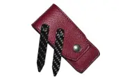 Dunhill Cadogan Red Collar Stiffener Case Carbon Stays Brand New RRP £175