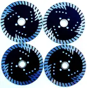 4PK-4.5"Uniqe Design Granite Hard Concrete Brick Stone10/15MM Diamond Blade-BEST