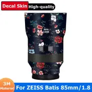 For ZEISS Batis 85mm F1.8 Decal Skin Camera Lens Sticker Vinyl Wrap Film