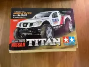 Free shipping Tamiya TAMIYA Unassembled Kit Nissan Titan Nissan Titan Race Tr
