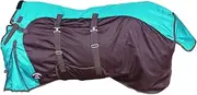1200D Turnout Lightweight Bellyband Rain Horse Fleece Lined Winter Blanket Sheet 388LG