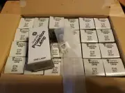 (LB1) (2pcs) - GE Quartzline EYB Projection Projector Lamp Bulb 360W 82V