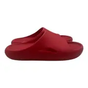 Crocs Mellow Recovery Slide Size Men's 9 Women's 11 Varsity Red Slip On Sandals