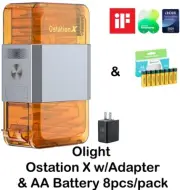 Olight Ostation X 3-in-1 Automatic AA Battery Charger, Adapter/Battery Pack (8)