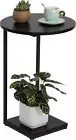 C Table End Table,Couch Table That Slide Under,Sofa Side Table in Living Room,B