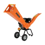Ducar 7hp Wood Chipper Shredder Mulcher Grinder Petrol Orange