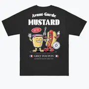 KEEN AS MUSTARD Alan Cheetham black T-shirt