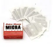 10 x Micra Extra Sharp Razor Blades Hard Skin Callus Remover Shaver Corn