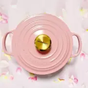 Le Creuset Cocotte Ronde 18cm 7in Round Dutch Oven French Rose Japan Enamel Pot