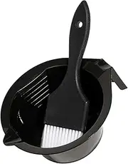 Happyyami 1Set Hair Dyeing Hair Dye Mixing Bowl Brush for Easy DIY Hair Coloring Durable Reusable Hair Tinting Accessories for Highlighting Bleaching