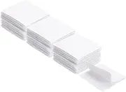 sourcing map 24set Hook and Loop Strips with Adhesive 2"x2" Double Sided Hook and Loop Tape Nylon Self Sticky Fastener for Home Office Car, White
