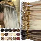 CLEARANCE Nano Ring 100% Human Remy Hair Extensions Micro Loop Beads I Tip Color