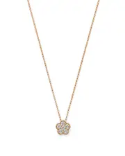 Roberto Coin 18K Yellow Gold Daisy Diamond Pendant Necklace, 17 - Exclusive