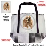 Canvas Tote - Buff Parti Cocker Spaniel
