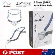 ResMed AirFit P10 Nasal Mask w/ Adjustable Headgear CPAP Fit Kit For Sleep Apnea
