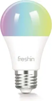 Smart Light Bulbs E27 A60 9W RGBCW WiFi Light Bulb Dimmable Led Light 2.4GHz Onl