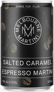 Melbourne Martini Salted Caramel Espresso Can 120ml