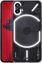 Nothing Phone (1) 5G Dual 256GB + 8GB RAM Black - Glyph Interface, 50 MP Dual Camera, 6.55” 120Hz OLED Display