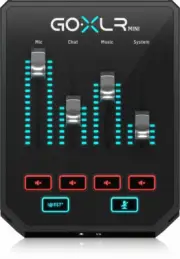 TC Helicon GoXLR Mini Broadcaster Mixer w/ USB Audio Interface