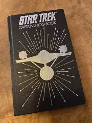 Star Trek Captain's Log Book Journal Longmeadow Press. 1991 Paramount