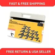 Titan 17298 1/2" Drive Jumbo SAE Crowsfoot Wrench Set
