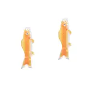 2 Pack Carp Flag Decoration Japanese Windsock Streamer Hanging Socks