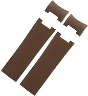 [EKSIL] Silicone Rubber Watch Band，For Ulysse Nardin 263 DIVER Curved End strap 22mm Waterproof Belt Watch Bracelets