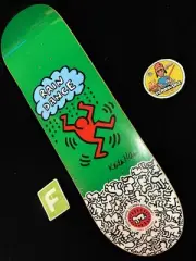 RARE Keith Haring Rain Dance LE Jake Johnson Alien Workshop Skateboard Deck