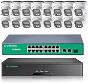 G.Craftsman GX-HFW-M8C-K16 Professional 16-Channel 8MP 4K Full-Color Security System | Military-Grade Aluminum | IP66 Protection | F1.0 Night Vision | G.Craftsman 2025 Series