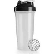 5Pcs Shaker Ball Sport Bottle Cup GYM Protein Supplement Drink Blender Mixer 700ml