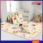 CRAZY BABY PLAY MAT 防水加厚可折疊爬行墊可愛卡通印花活動遊戲墊適合幼兒