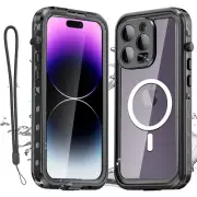 For iPhone 14 Pro Max 14 Plus Case MagSafe Magnetic Waterproof Shockproof Cover