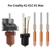Hotend Kit Hardened Steel Nozzle For Creality K1/ K1C/ K1 Max 3D Printer Parts