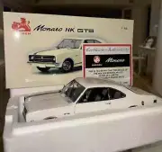 Biante 1:18 Holden HK GTS Monaro 327 Ermine White Model Car Bathurst RARE