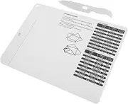 HOMSFOU 1 Set Craft Envelope Folding Board Tool Multi Use Paper Scoreboard for Card Making DIY Crafts Lightweight Material Easy to Clean Portable Design for Crafting The Go