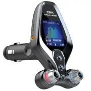 Wireless Bluetooth FM Transmitter Car Radio Handsfree Adapter MP3 Player Charger (for: Volvo)