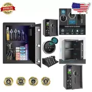 Biometric Fingerprint Safe for Home & Office - 1.8 Cubic Feet - Secure Valuables