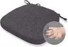 Chair Cushion with Ties for Dining Chairs - Memory Foam Non Slip Kitchen Chair P