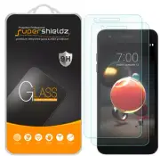 2X Supershieldz Tempered Glass Screen Protector Saver for LG (Rebel 4) 4G LTE