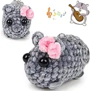 Sad Hamster, Hamster Meme Plush Toy with Built-in Violin Sound, Cuddly Toy, Soft Plush Gift, Family, Friends