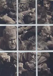 Sons of Anarchy Seasons 6 & 7 Brawl Puzzle Complete 9 Chase Card Set
