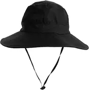 [FOMIYES] Wide Brim Sun Hat Mesh Design Breathable Women's Fisherman Hat for Outdoor Activities Black