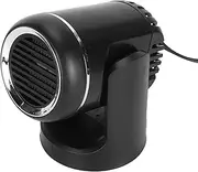 Fast Heating Cooling 2 in 1 Car Heater Fan, 120W, Rotatable Portable Design, Cigarette Lighter Plug, Defog Defrost Windshield, Suitable for Trucks, SUVs, RVs
