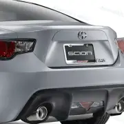 Chrome Stainless Steel Rust Free License Plate Frame For Mazda Speed + Caps New