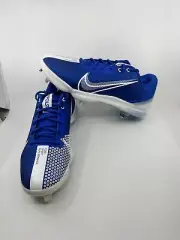 Nike Force Zoom Trout 7 Blue White Pro Baseball Cleats Size 13 CQ7224-402