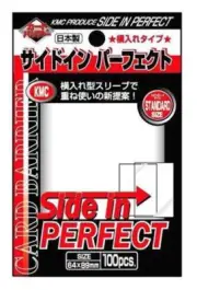 KMC Deck Protectors - Standard Size - Side-In Perfect Size Sleeves (100)