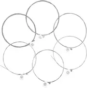 OFFSCH Professional Guitar Strings 6pcs Acoustic Electric Strings Set Easy Replacement Rich Resonance