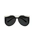 Saint Laurent Monogram SLM137-AMELIA Geometric Sunglasses